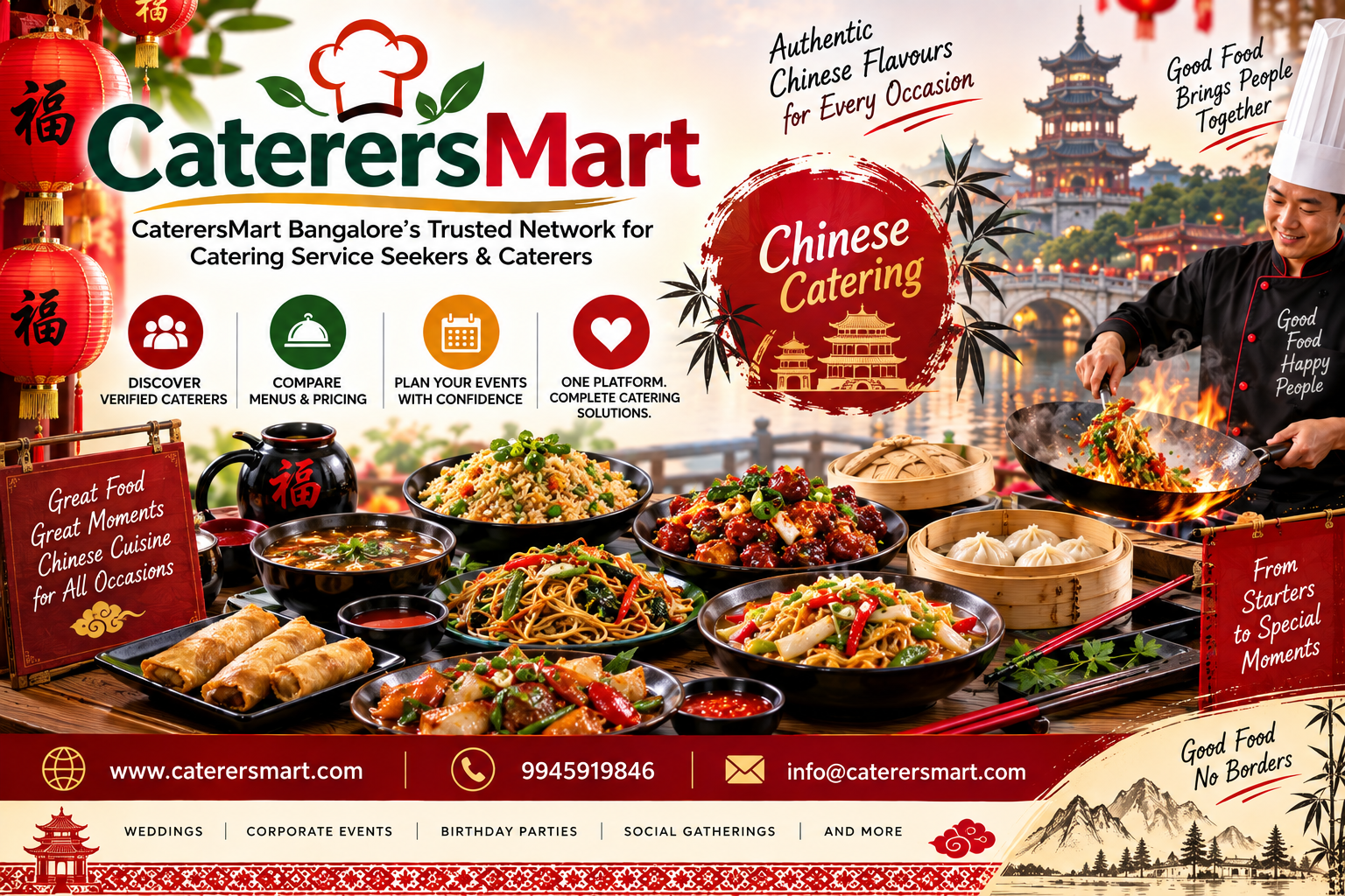 Chinese Catering Services in Bangalore