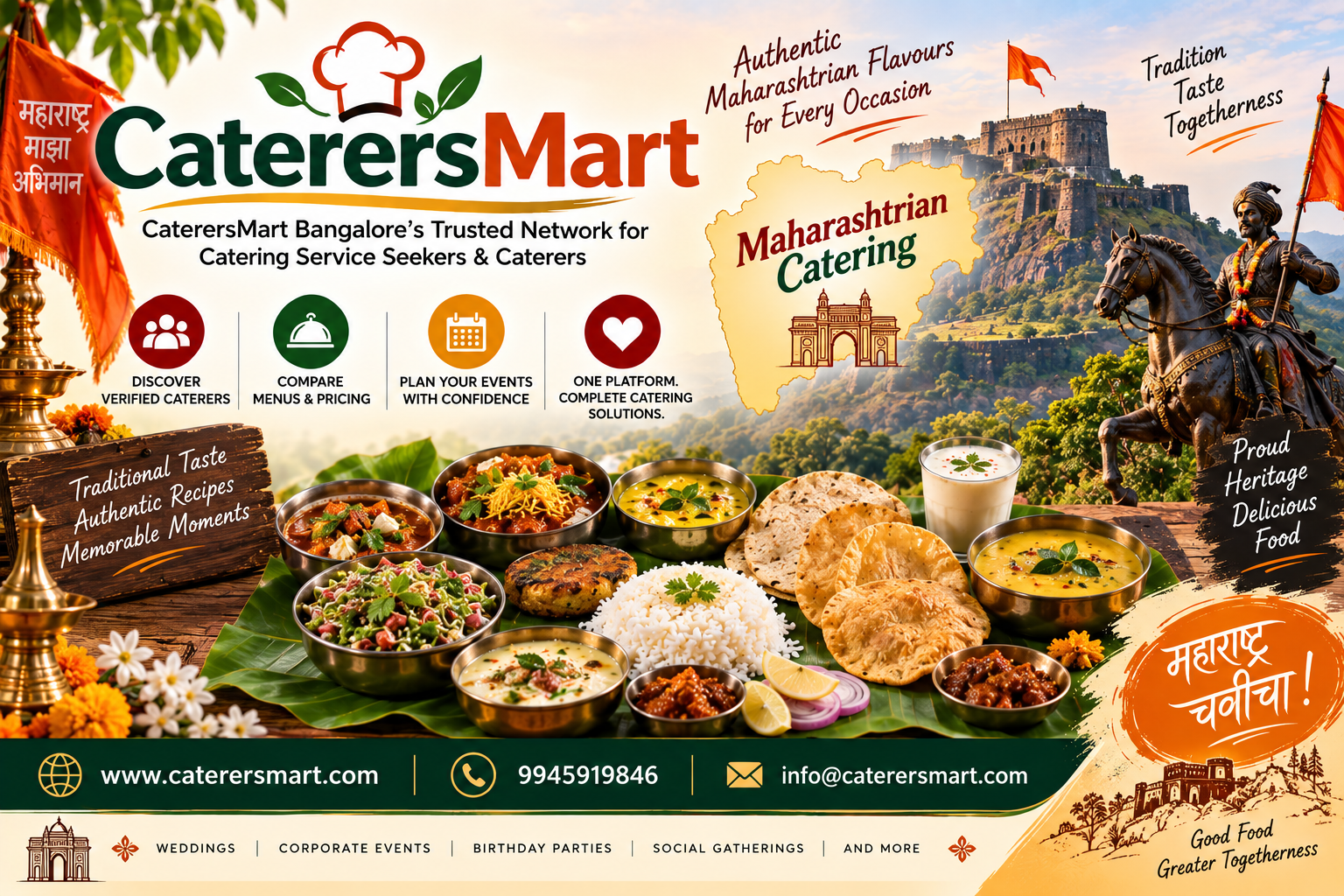 Maharashtrian Catering Services in Bangalore