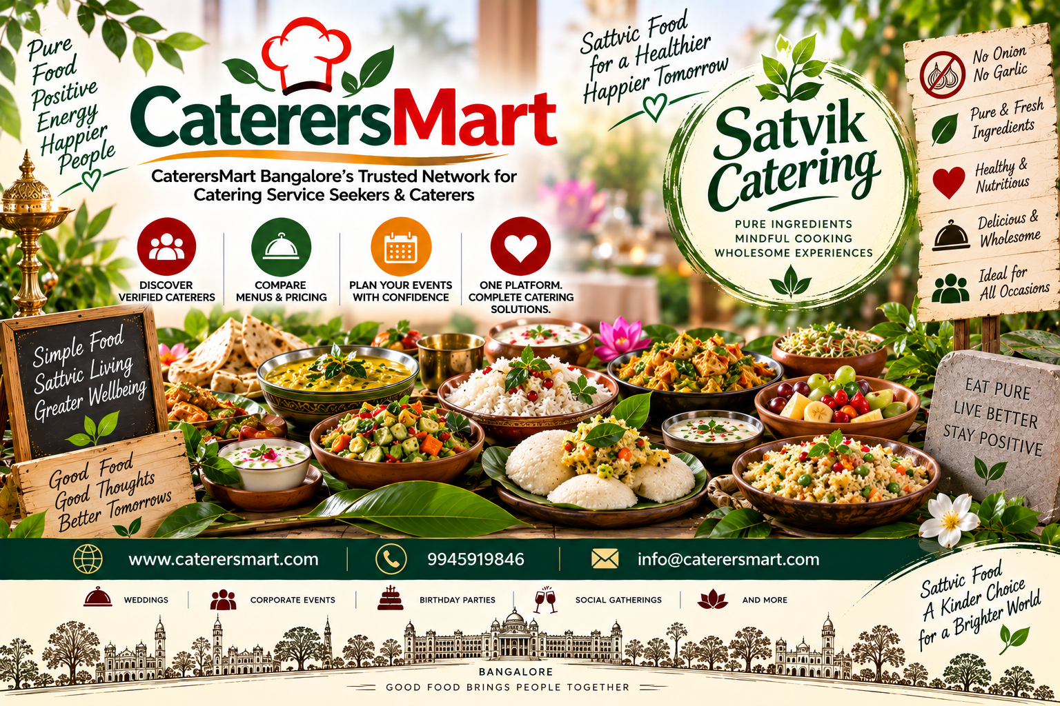 Satvik Catering Services in Bangalore